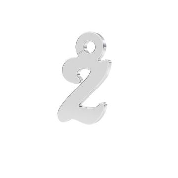 Letter Z pendant*sterling silver 925