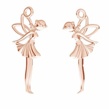 Fairy pendant*sterling silver 925*18K - Rose Gold Plated - 0,4 µm