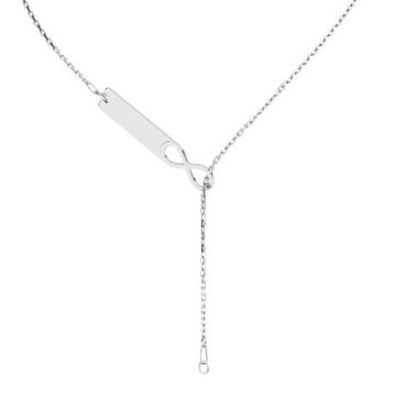 Base collana con simbolo infinito*argento 925