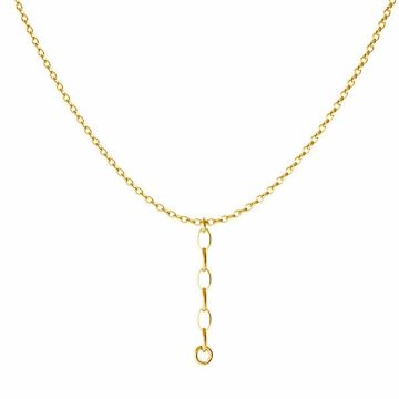 Collana rolo base*argento sterlina 925*24K - Placcato Oro - 0,4 µm