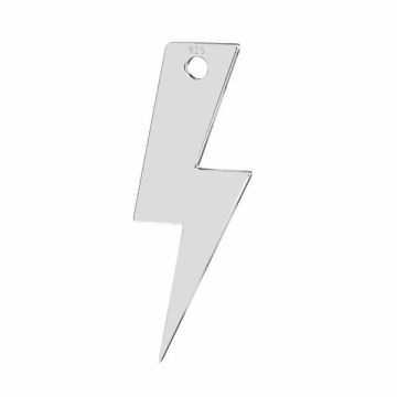 Lightning pendant*sterling silver