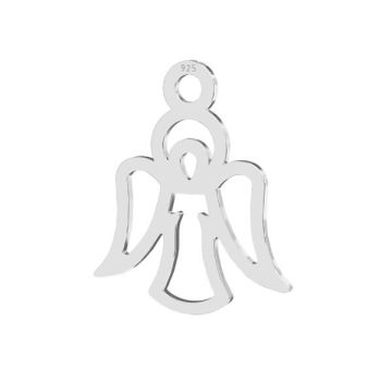 Angel pendant sterling silver 925, LKM-2830 - 0,50 17x20 mm