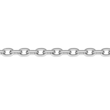 Catena sfusa in argento sterling con ancora * argento sterling 925