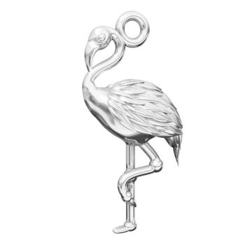 Flamingo pendant*sterling silver 925