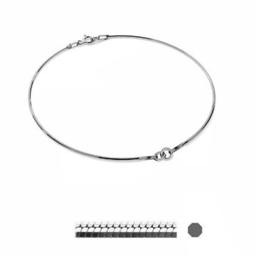 Base del bracciale*argento sterling 925*PT - Placcato in platino