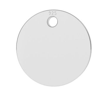 Round pendant pendant 8 mm with engraving, G-LK-1568 - 0,80 8x8 mm