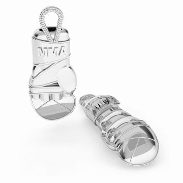 MMA gloves pendant*sterling silver 925