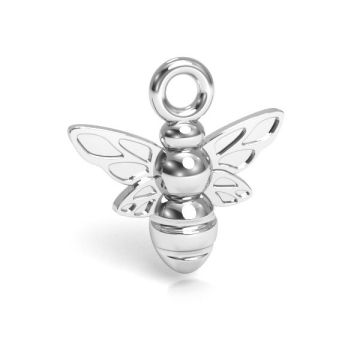 Bee pendant silver, sterling silver 925, CON 1 E-PENDANT 640 10,55x10,35 mm