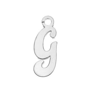 Letter G pendant*sterling silver 925