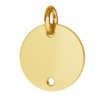 G-CON 2 BL 2 - 0,80 12x14 mm*18K - Light Yellow Gold Plated - 0,4 µm