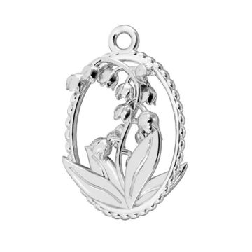 Lily of the valley pendant*sterling silver 925