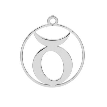 Taurus zodiac pendant*sterling silver 925