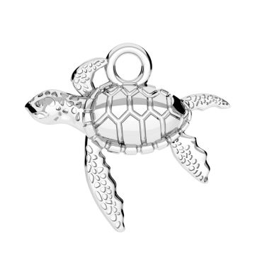 Colgante tortuga, plata de ley 925