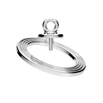 Colgante Planeta Saturno - engaste para perlas*plata 925